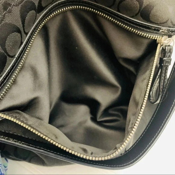 Coach Signature Poppy Shoulder Purse - Picture 7 of 8